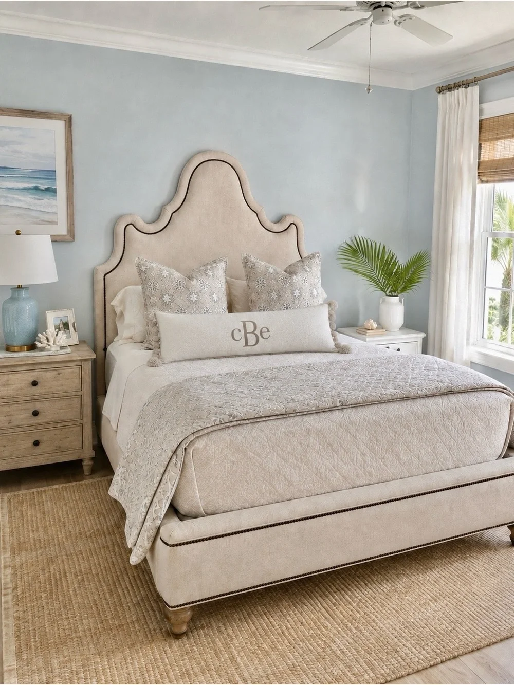 Elegant Cream Quilted Comforter - Soft Neutral Bedding